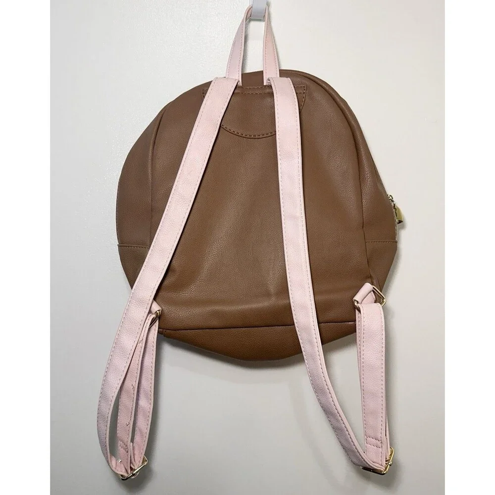 Betsey Johnson Striped Butterfly Bookbag Purse